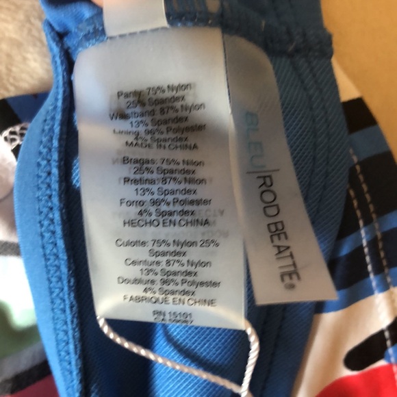 Bleu Rod Beattie Swim sarong swim bottoms size 10 New! - Picture 8 of 10